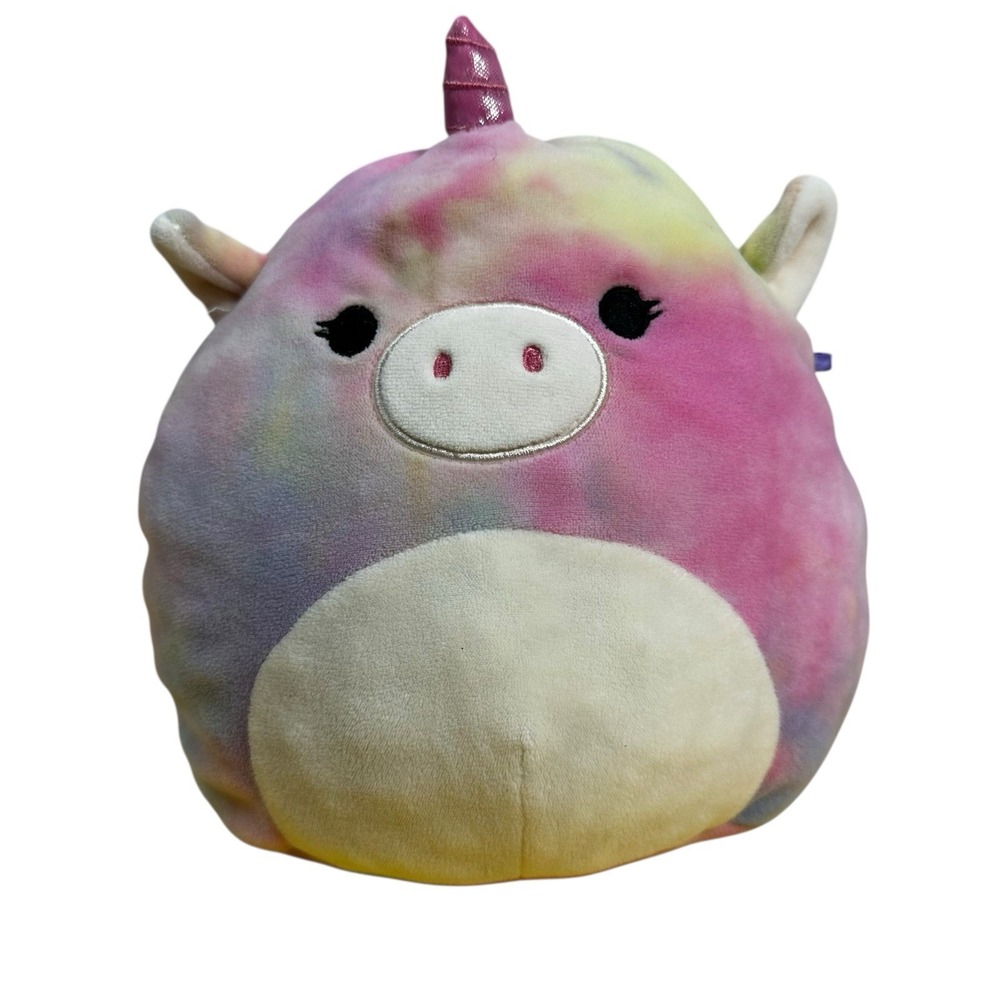 Squishmallow Lola the Unicorn Squishmallow Plush Doll Kellytoy 8"